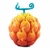 figurine one piece fruit demon mera mera 2