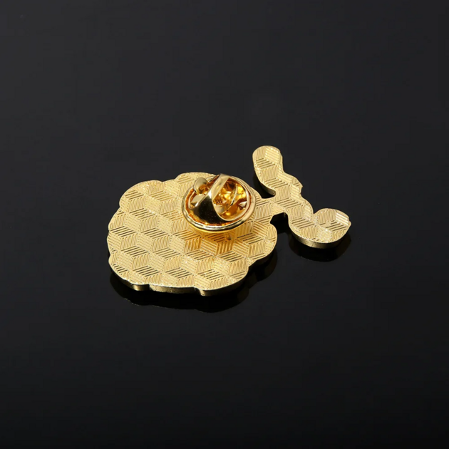Broche Fantaisie Avec Pièce De 2 Francs – Bijou Vintage Occasion
