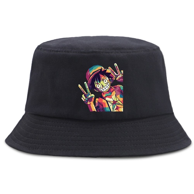 One piece Bob chapeau pêcheur luffy protection Soleil Manga
