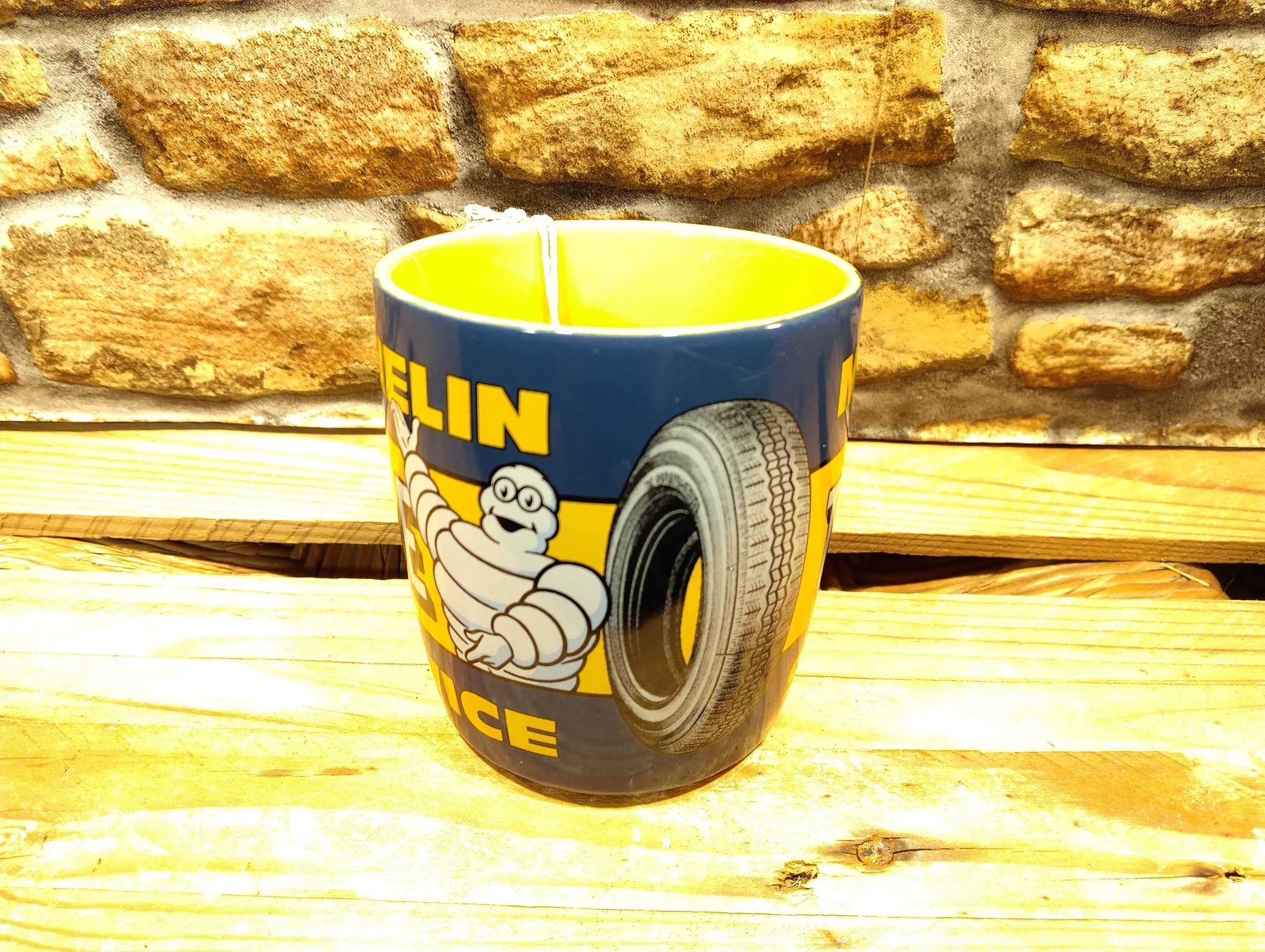 tasse céramique michelin vintage