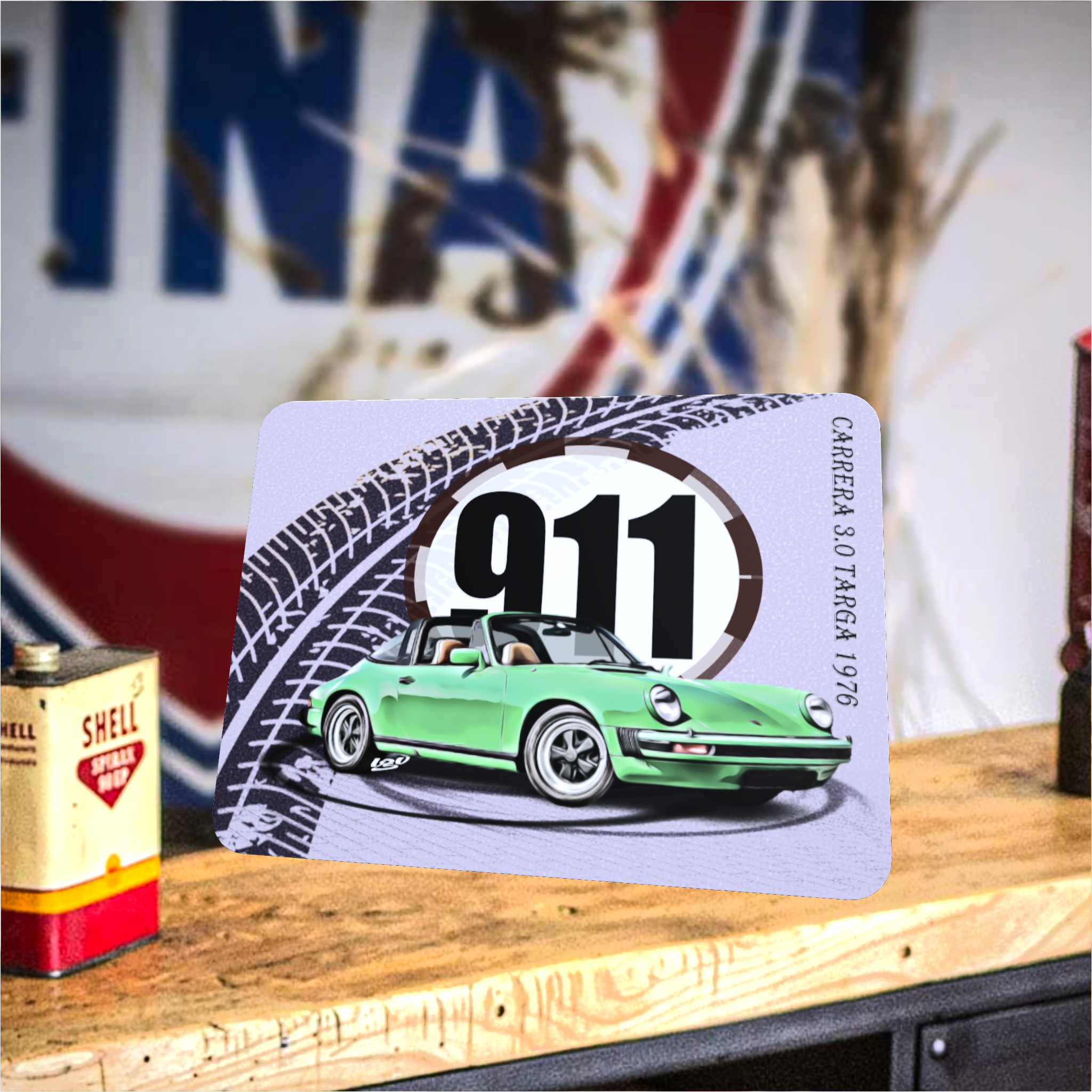 tapis de souris porsche 911 targa