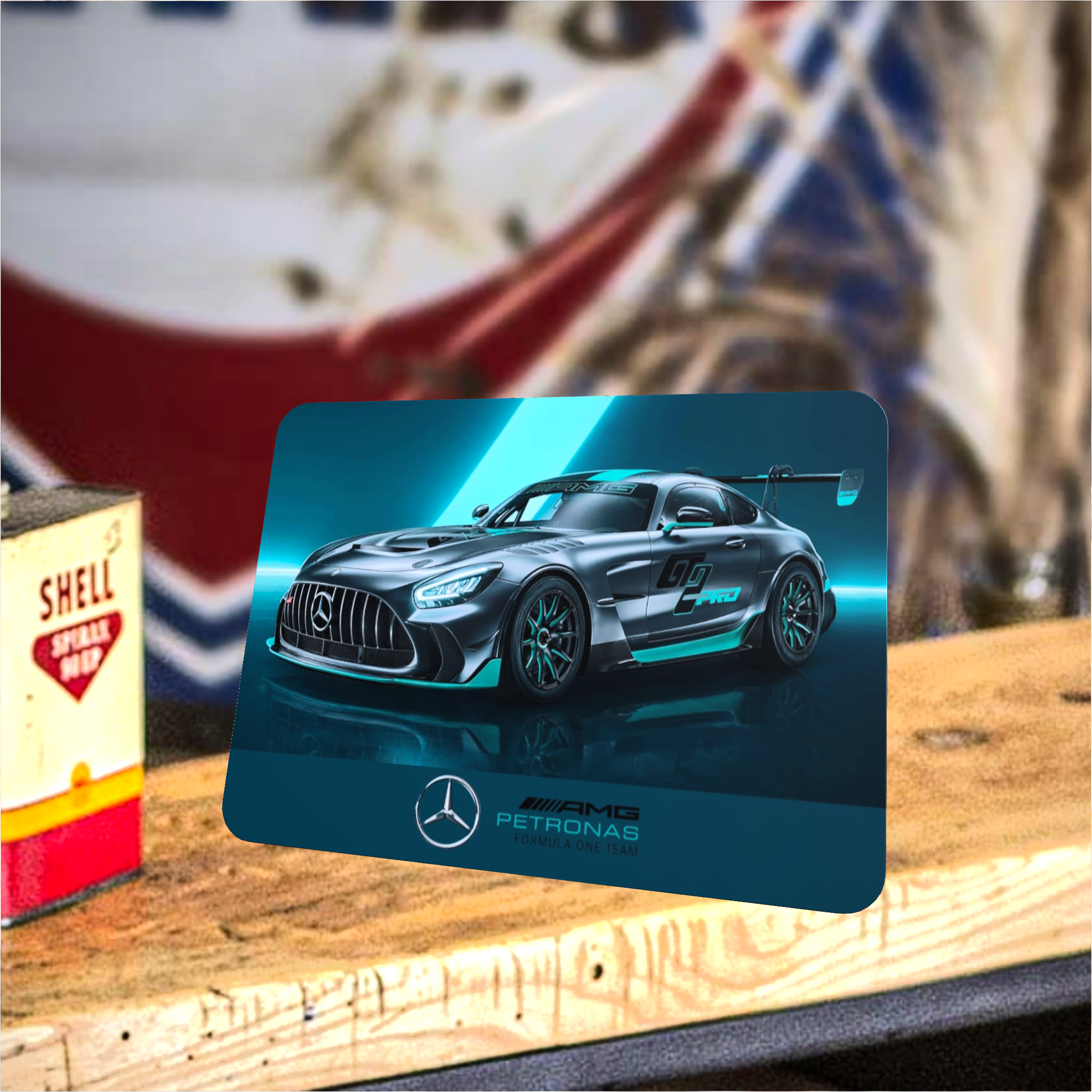tapis de souris mercedes amg petronas racing
