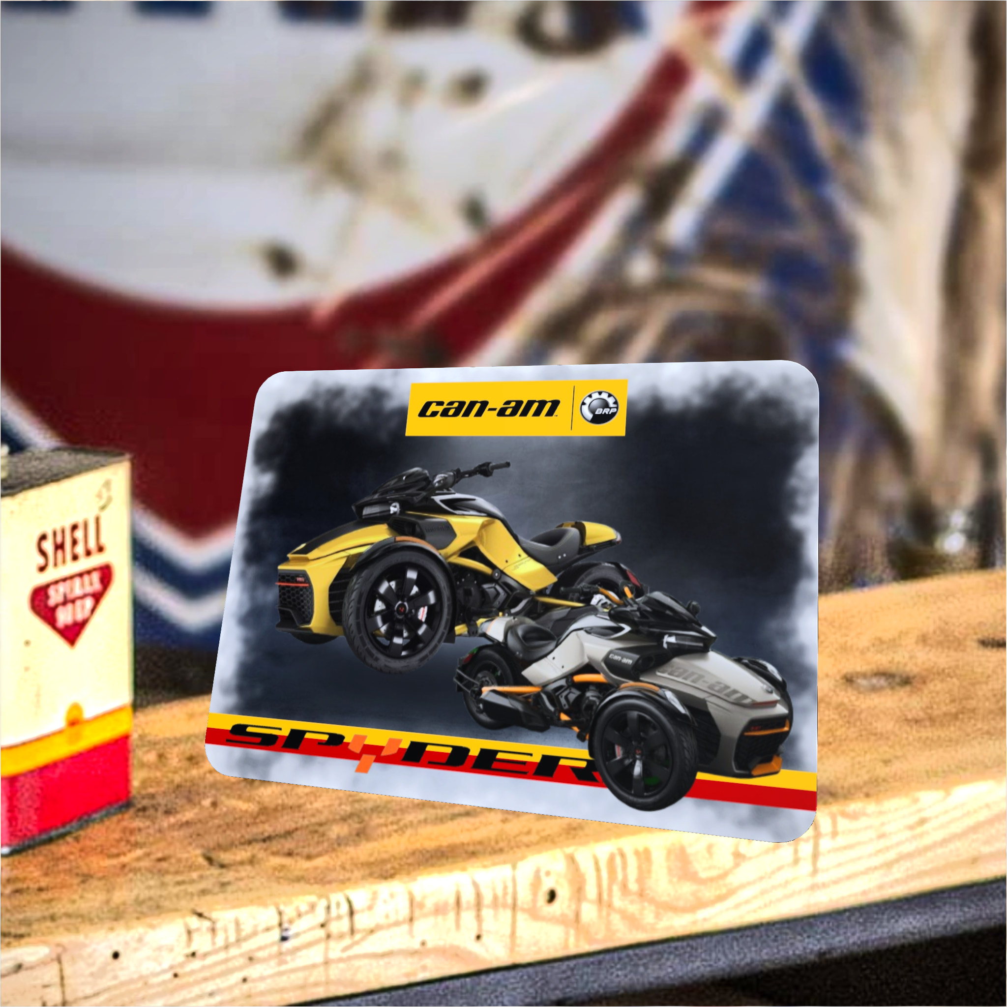 tapis de souris can-am spyder trike