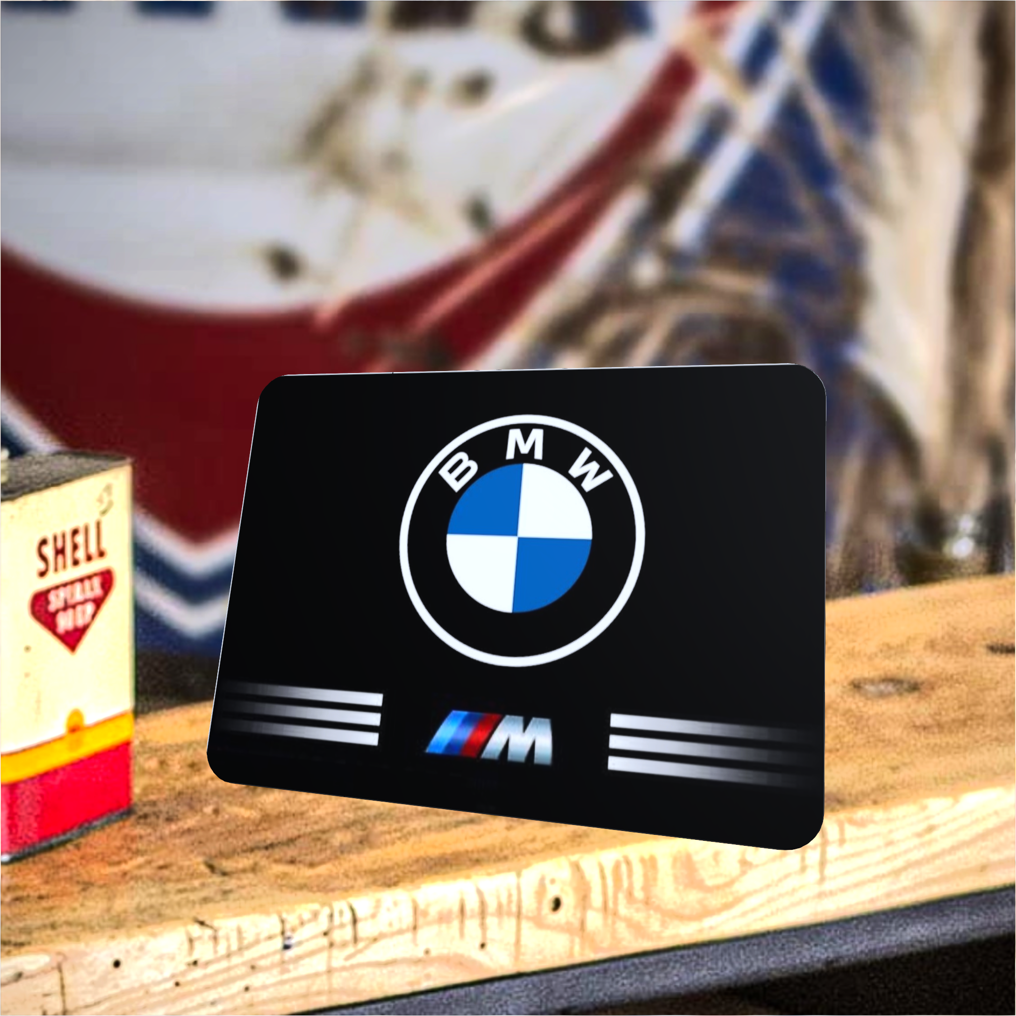 tapis de souris logo bmw serie M