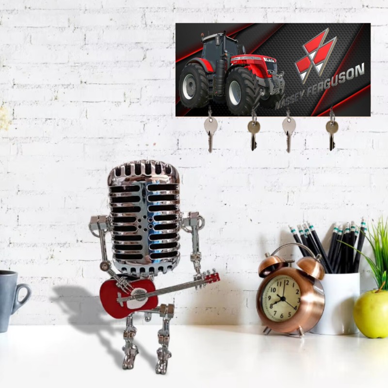 accroche-clés massey fergusson tracteur