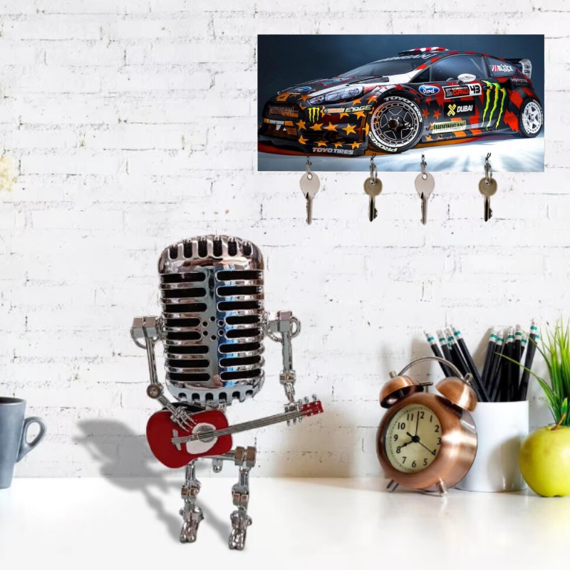 accroche-clés ford fiesta hoonigan
