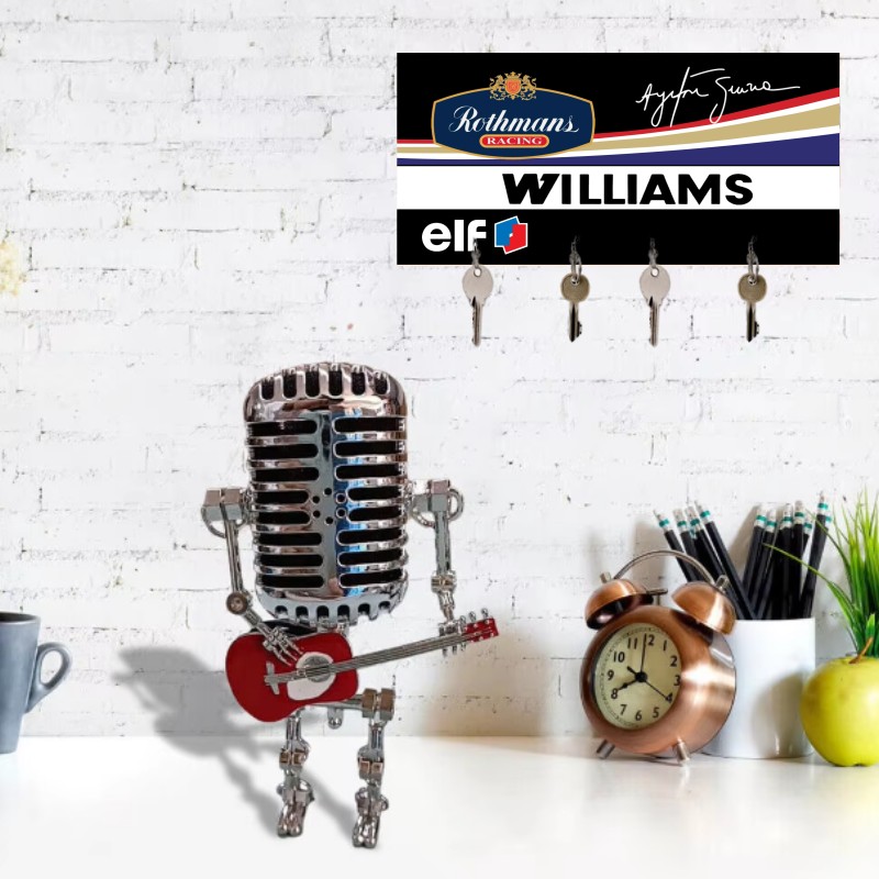accroche-clés williams f1 ayrton senna