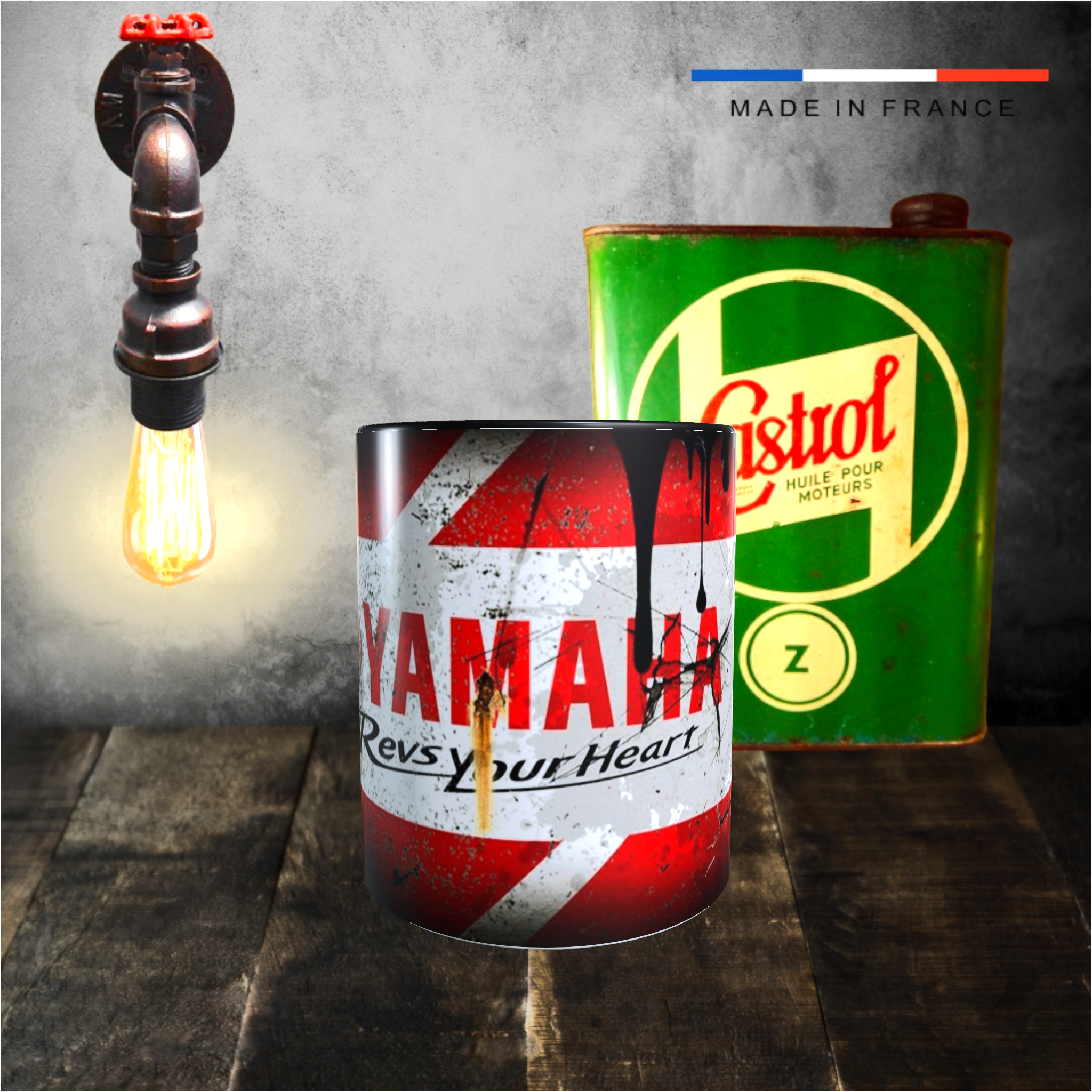 mug yamaha logo