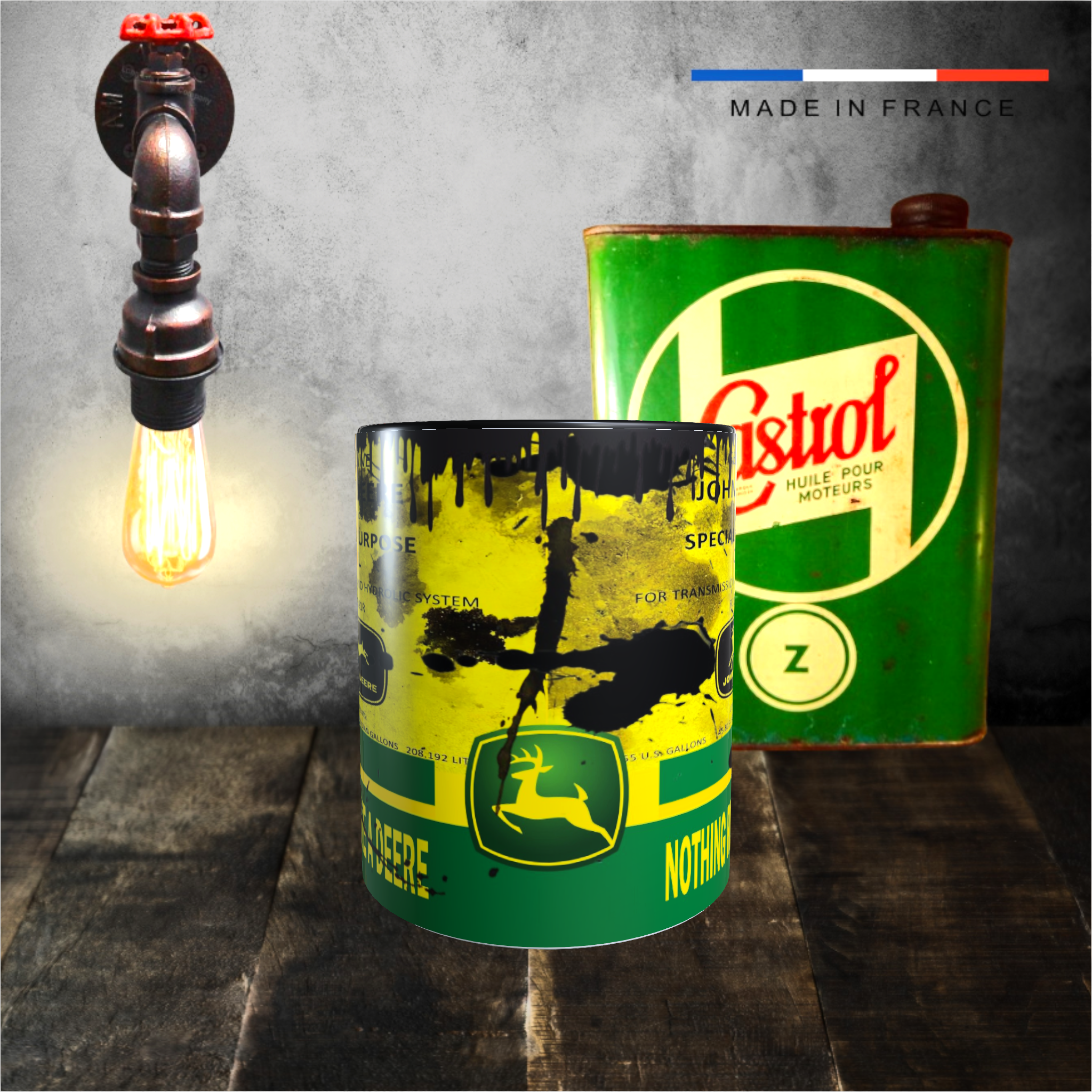 mug bidon dhuile john deere