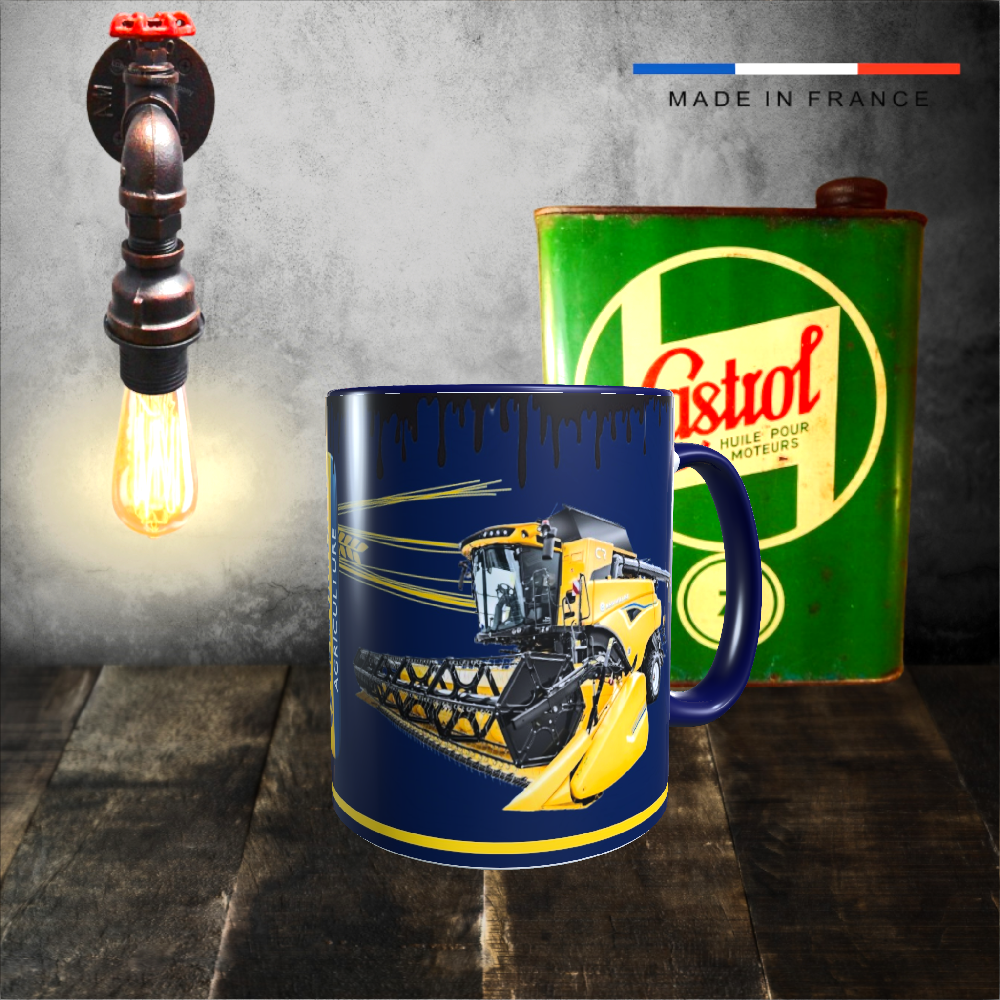 mug new holland moissonneuse