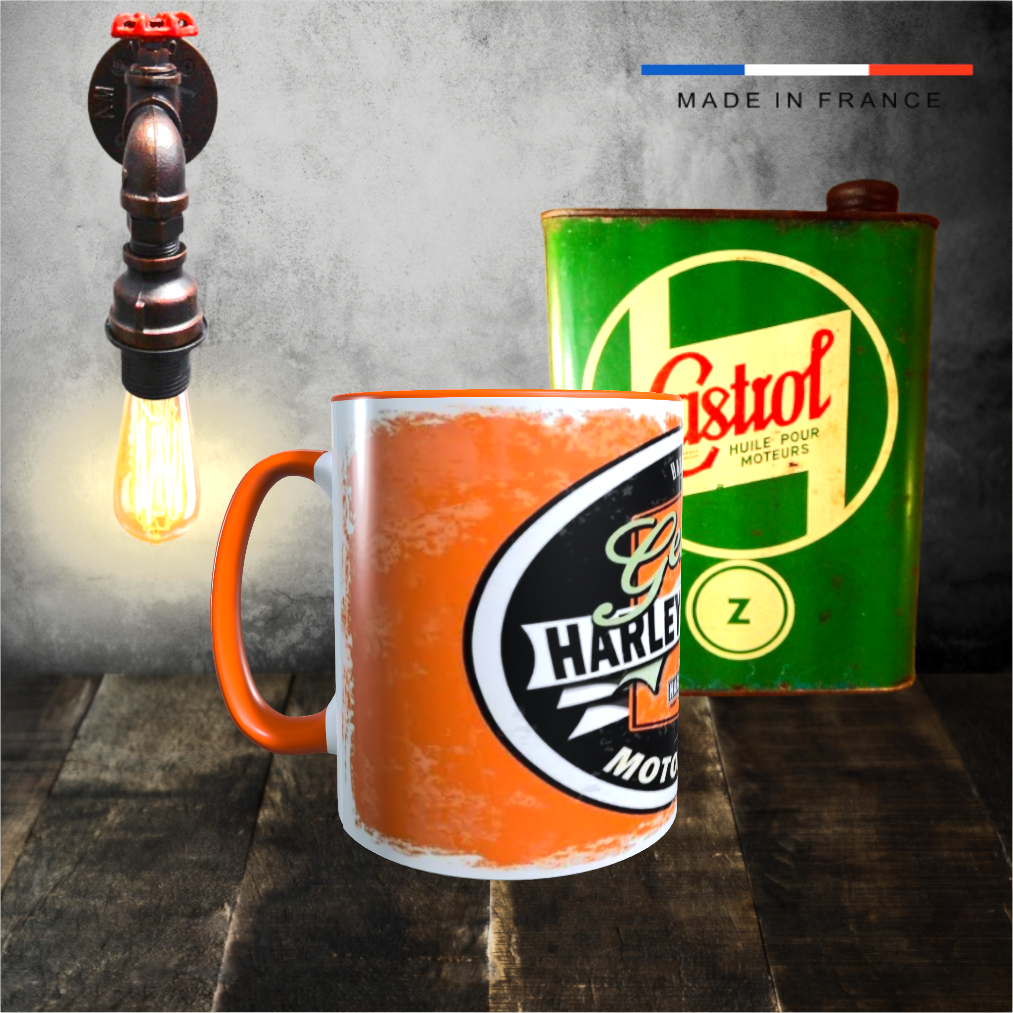 mug harley davidson genuine motorcycle