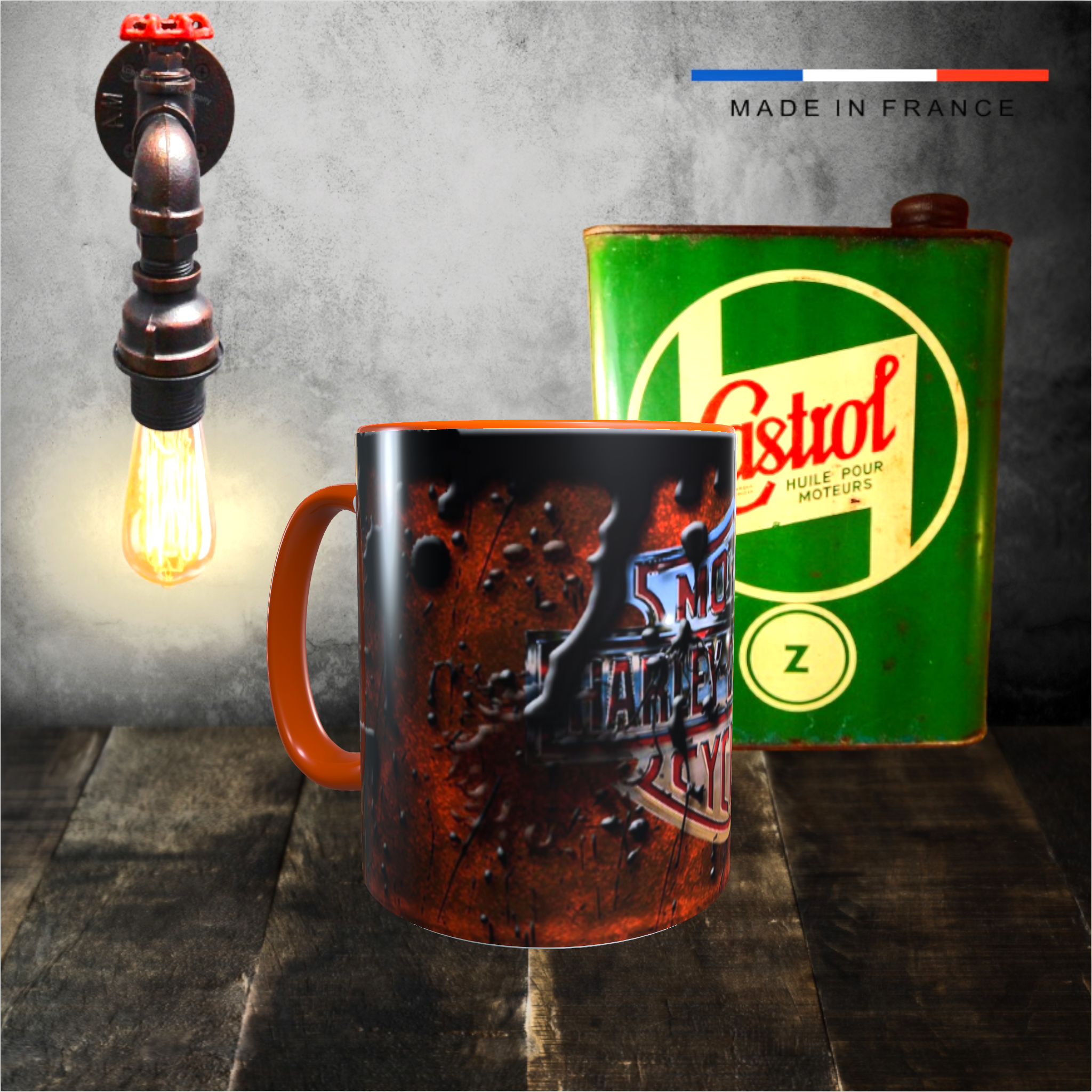 mug hd logo en relief