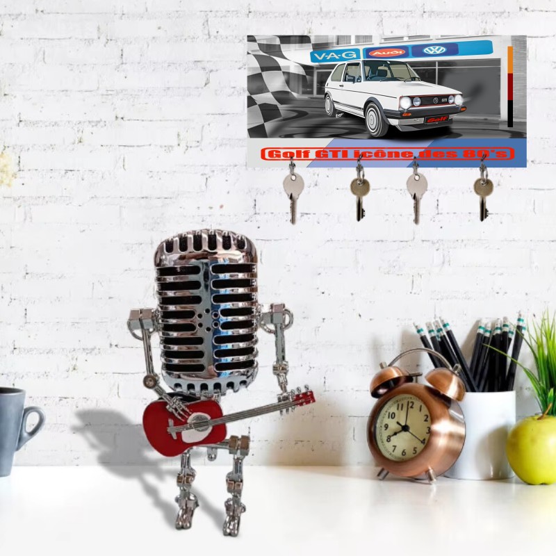 accroche-clés mural Vw Golf GTI