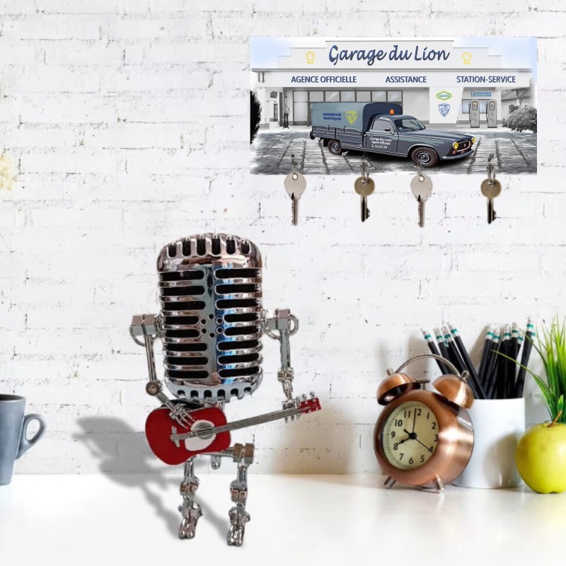 accroche-clés Peugeot 403 Assistance rétro