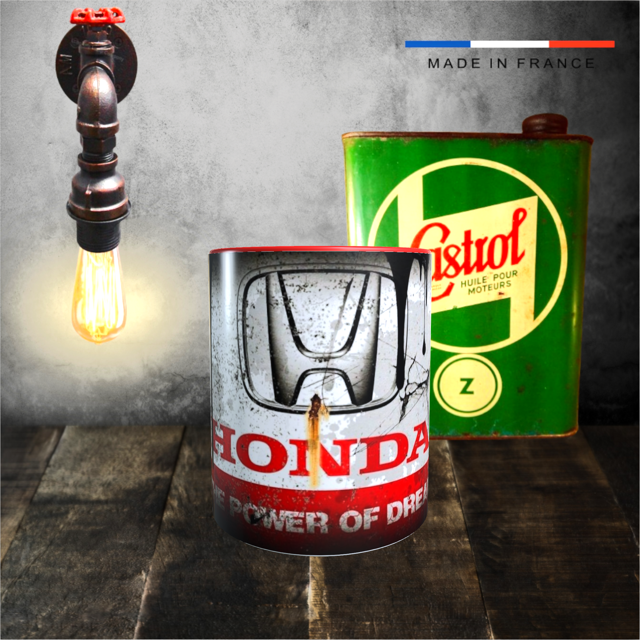 mug bidon dhuile honda
