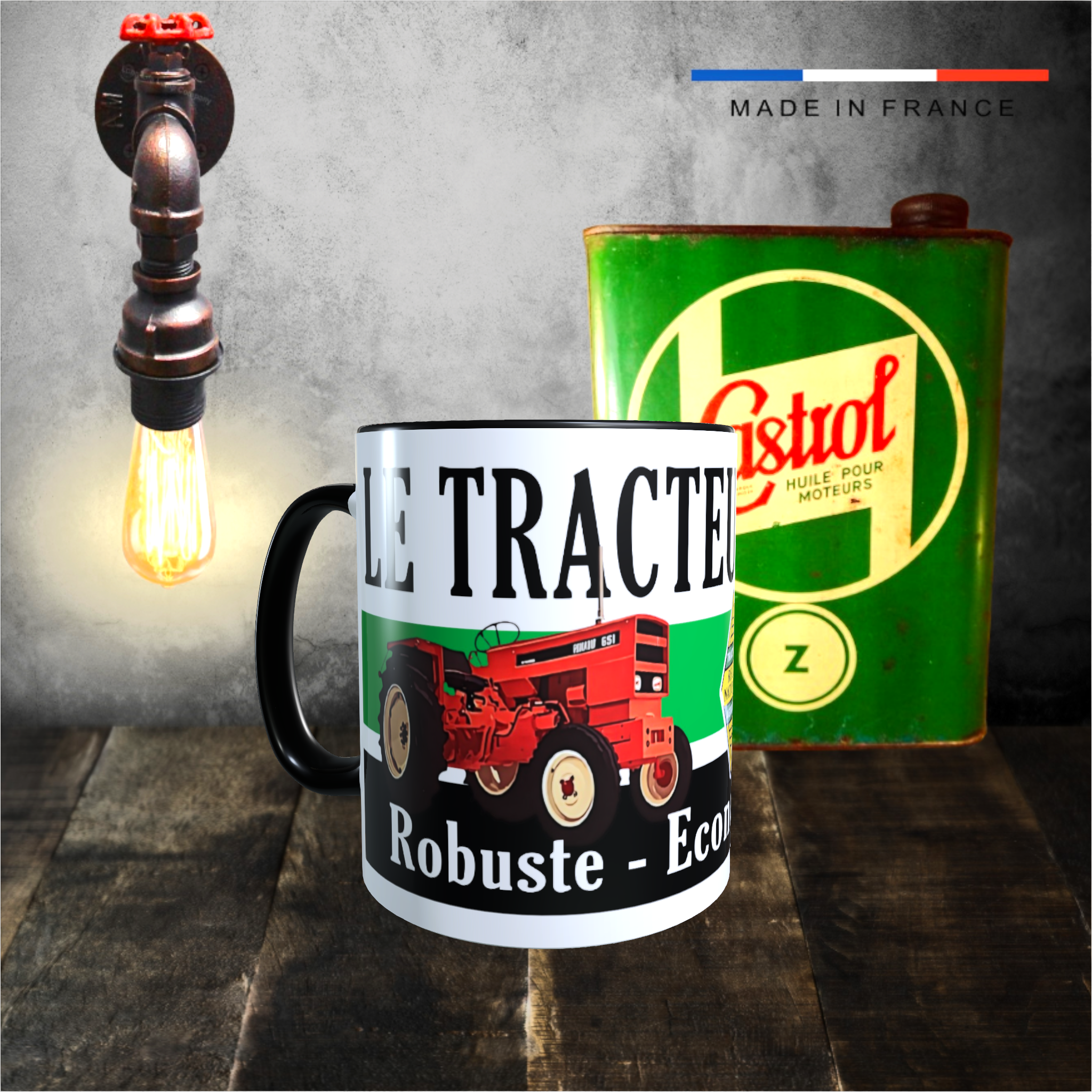 mug tracteur français renault