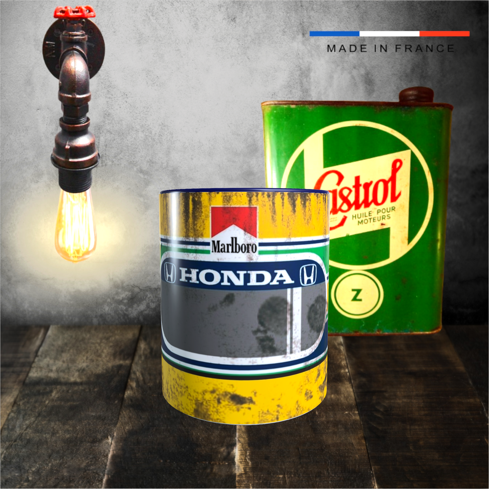 mug arton senna honda F1