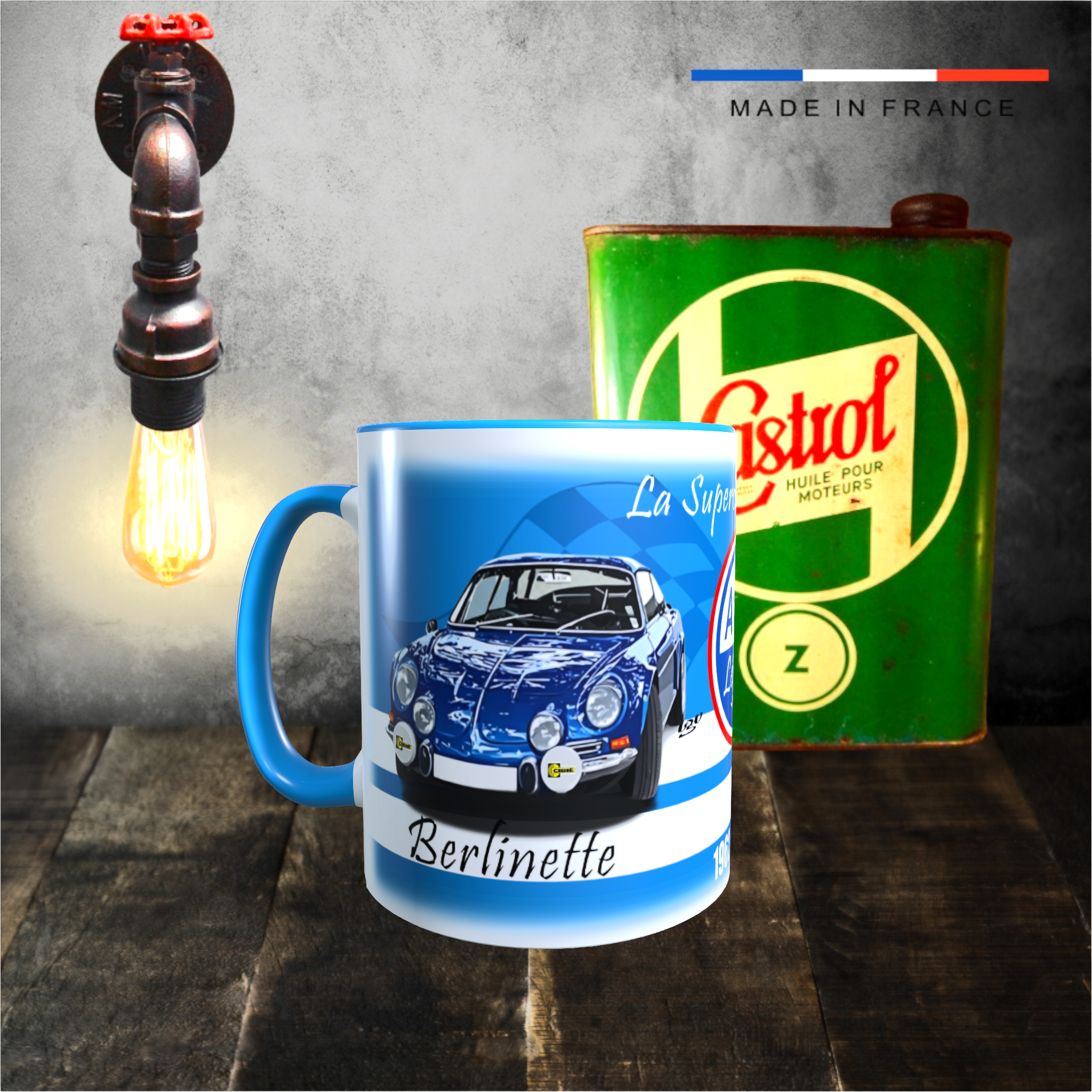 mug rétro alpine A110 berlinette