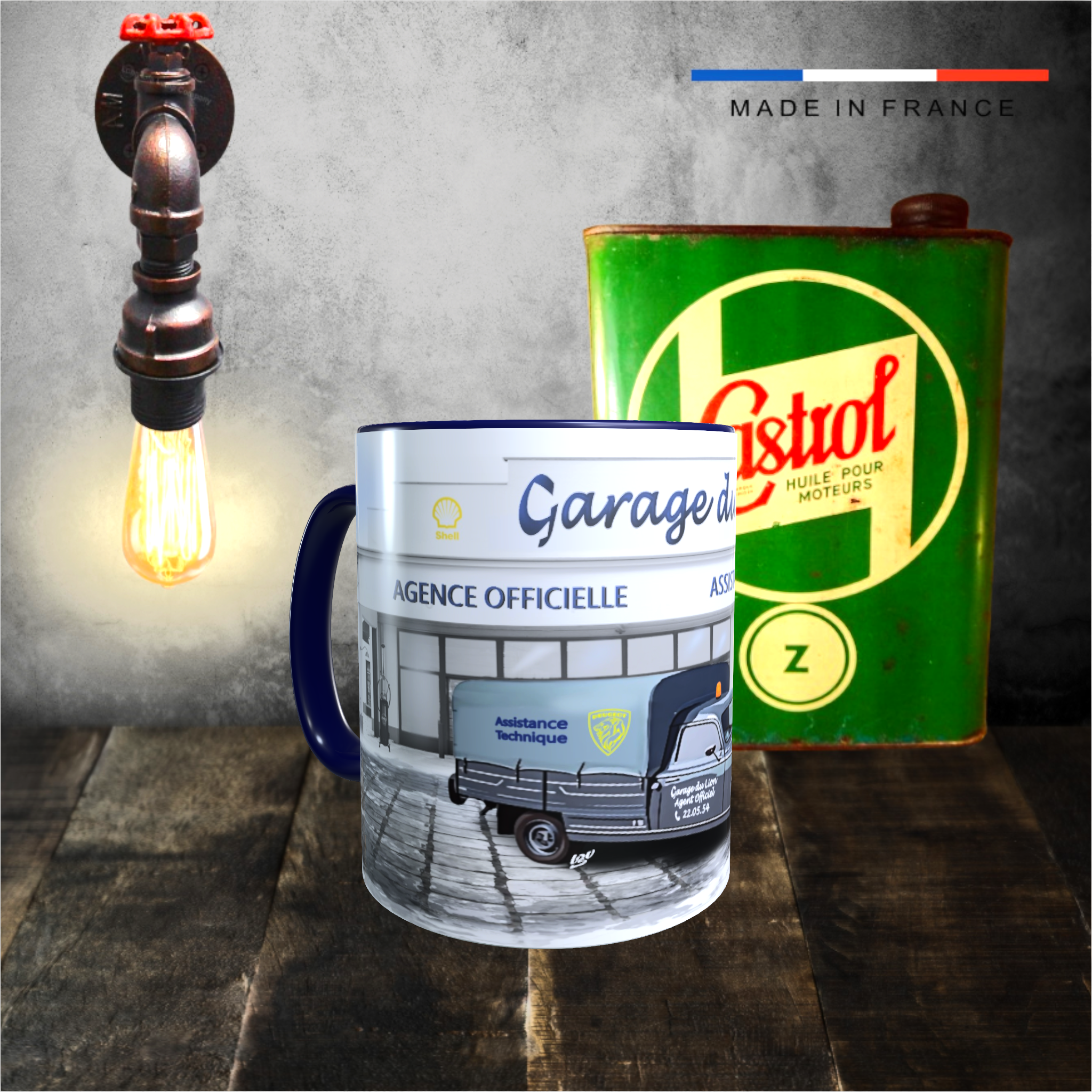 mug peugeot 403 véhicule assistance