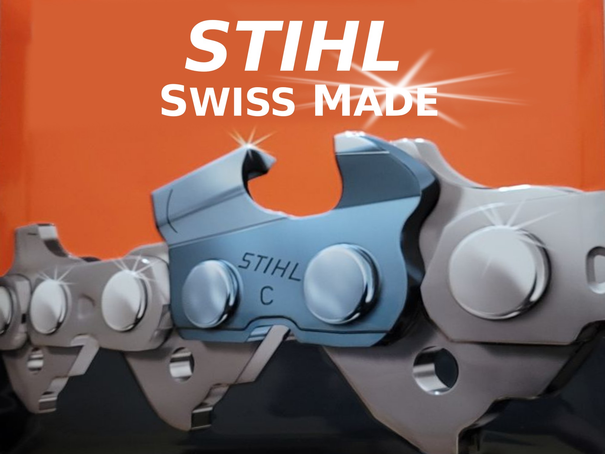 plaque stihl swiss 15x20