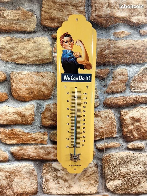 thermomètre rosie la riveteuse