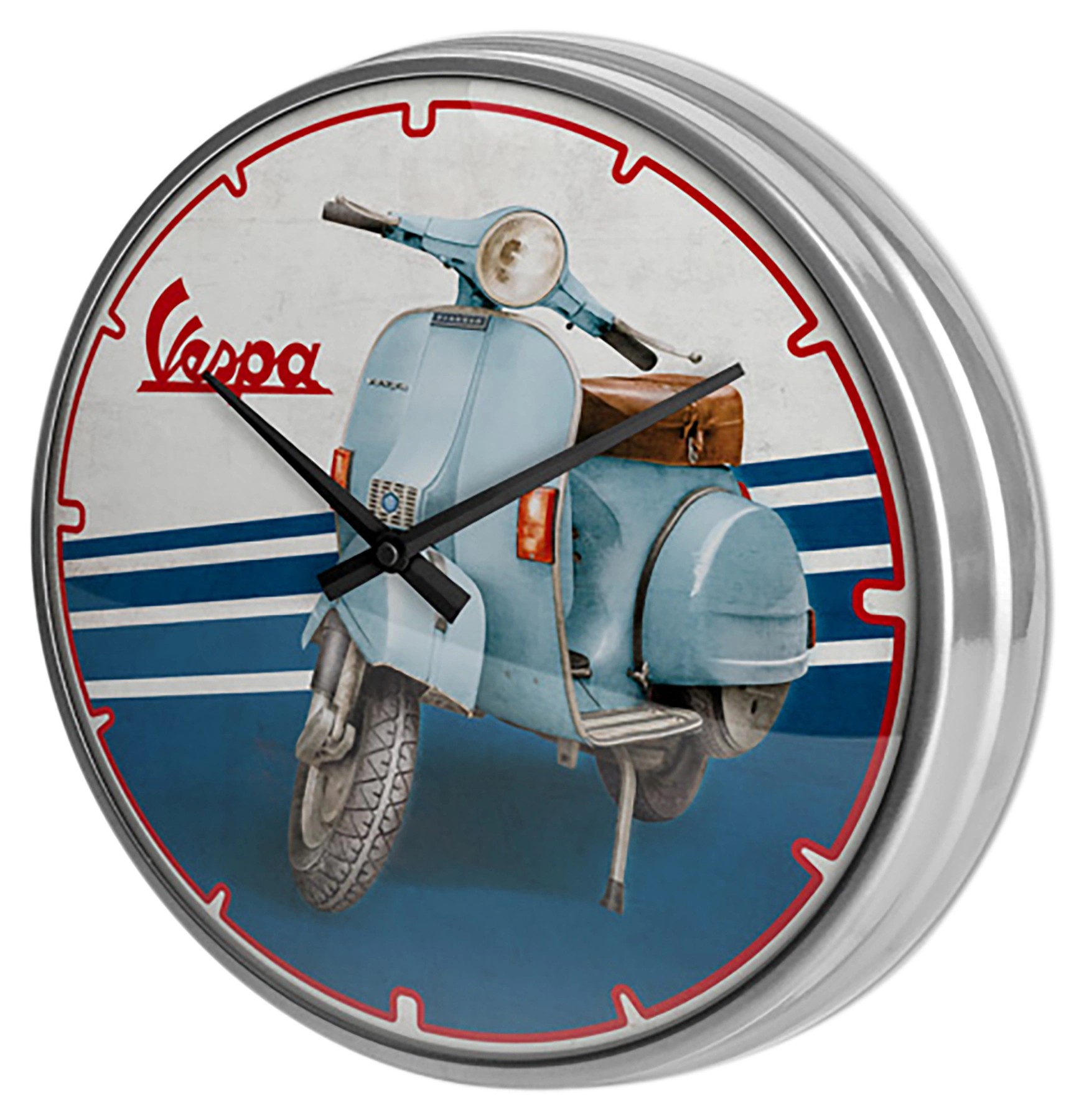 horloge murale vintage scooter vespa