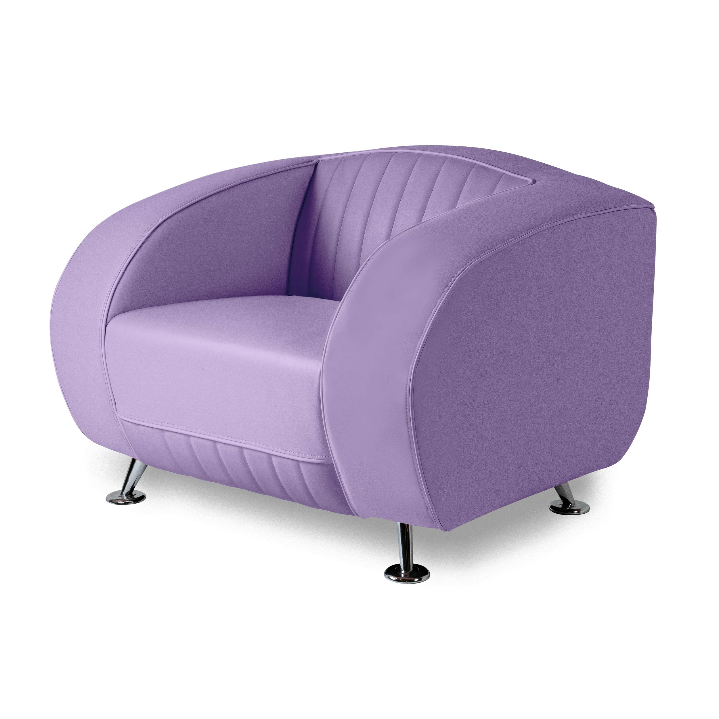 canapé delucas vintage vinyle lilas