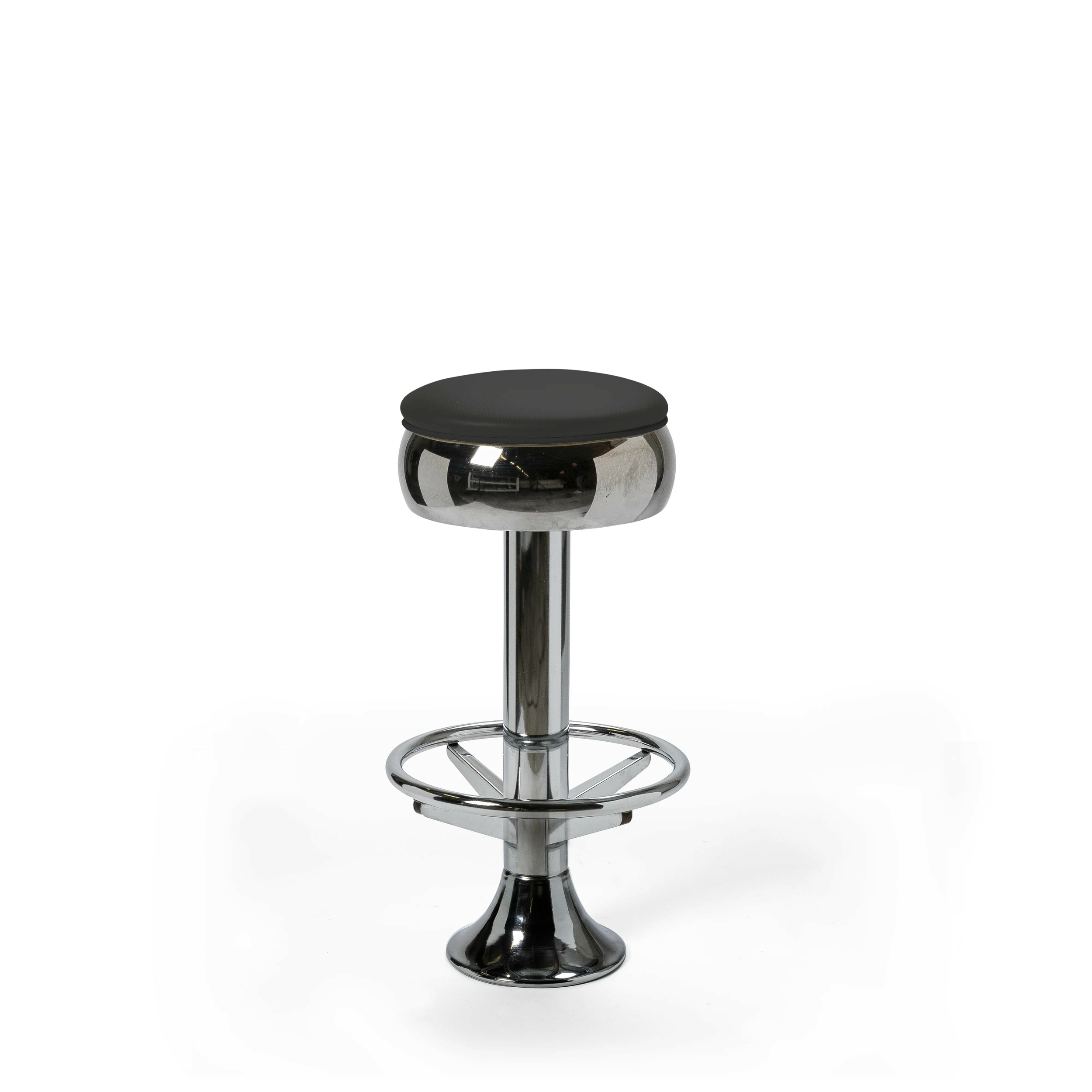 tabouret de bar rétro chromé casey 77cm stacks