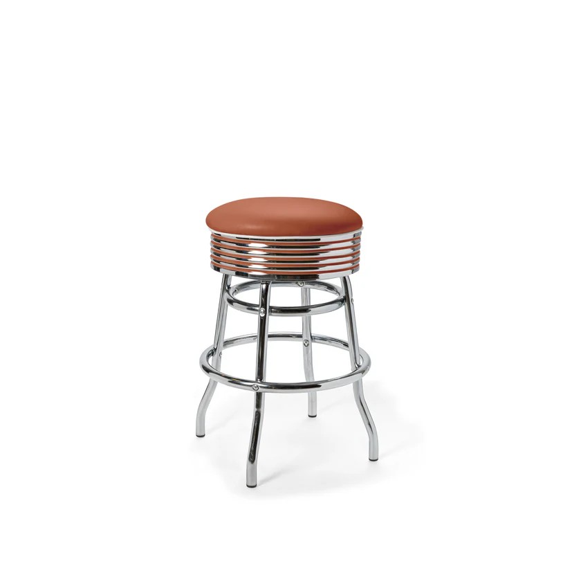 tabouret chromé Palace 66wp beige terra