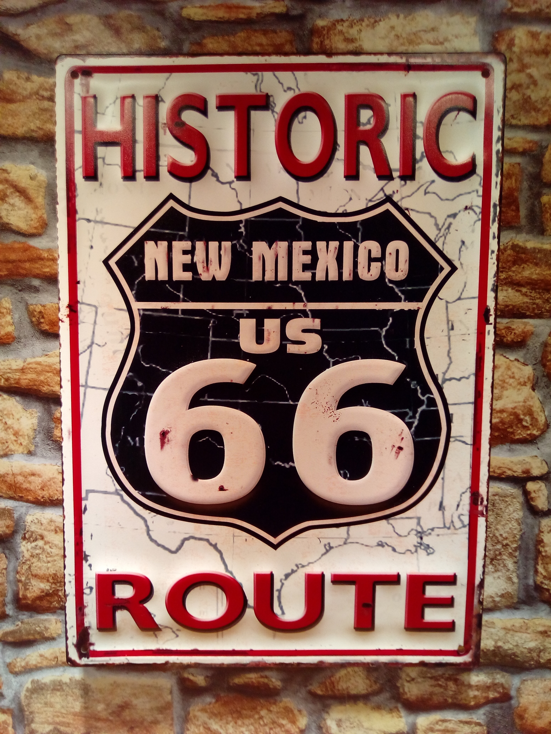 plaque déeo route 66