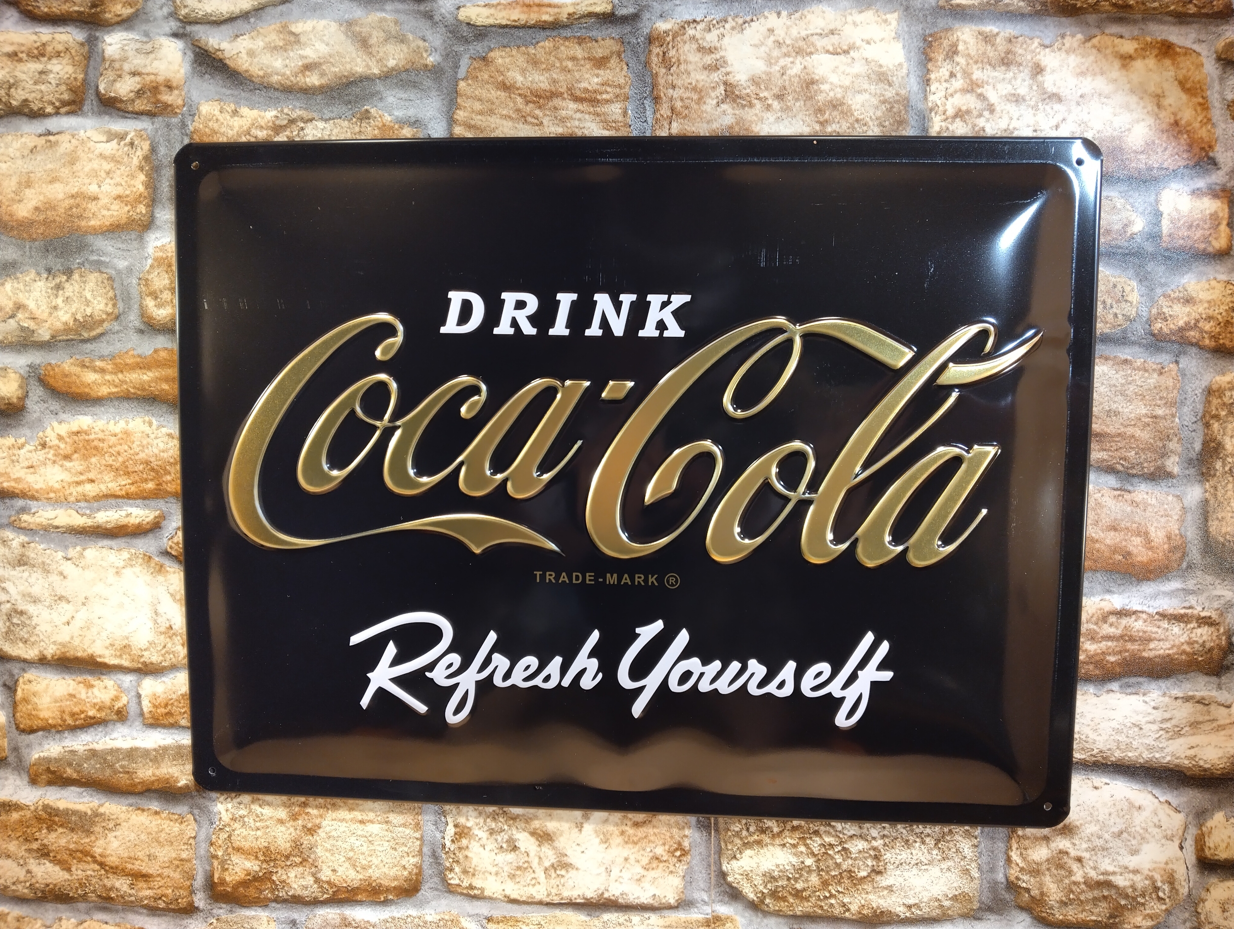 Plaque Coca-cola Edition Limitée