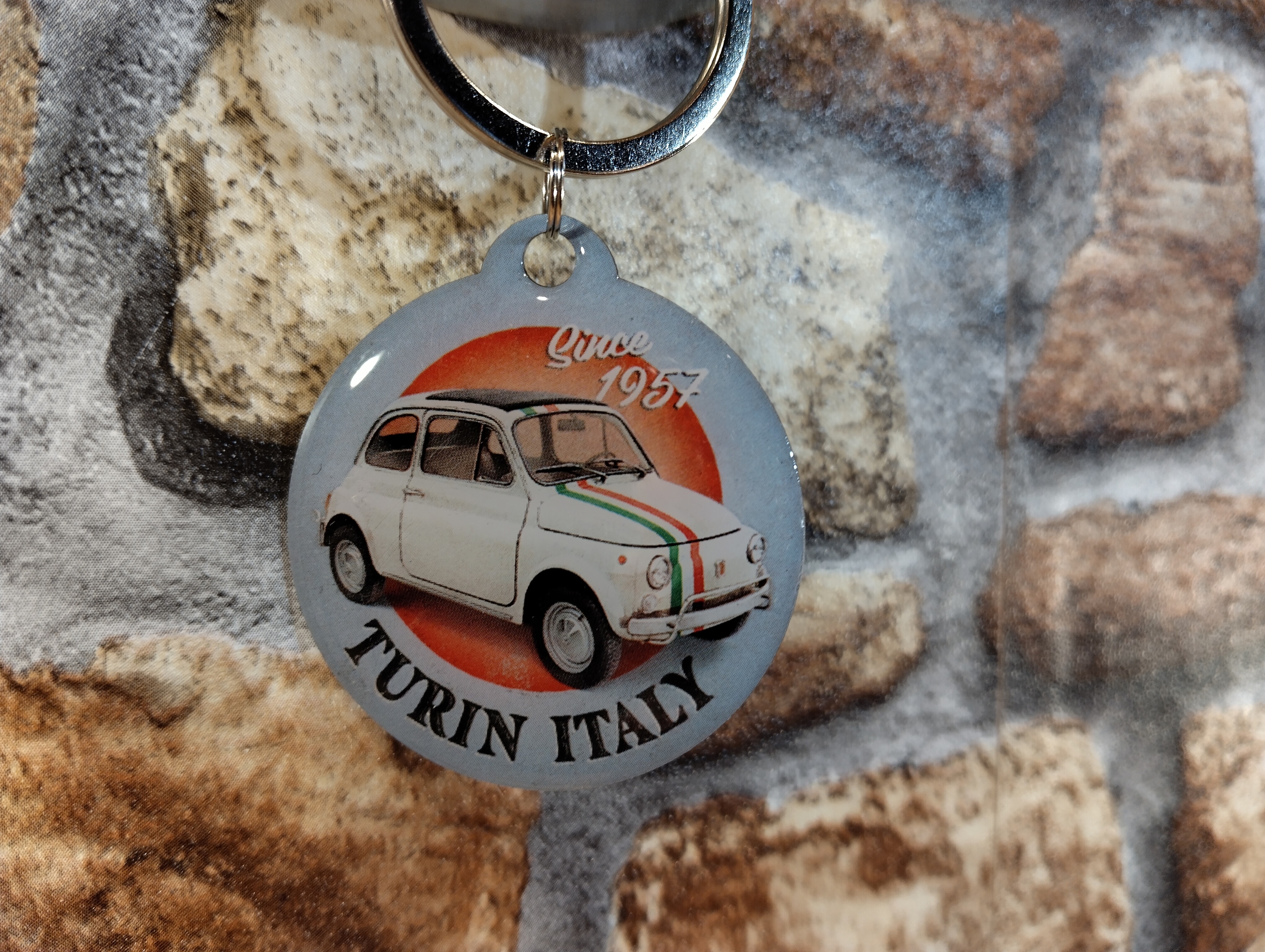 Porte-clés Fiat 500 Turin