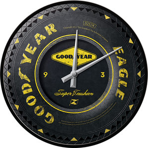horloge goodyear pneu collection vintage émaillée