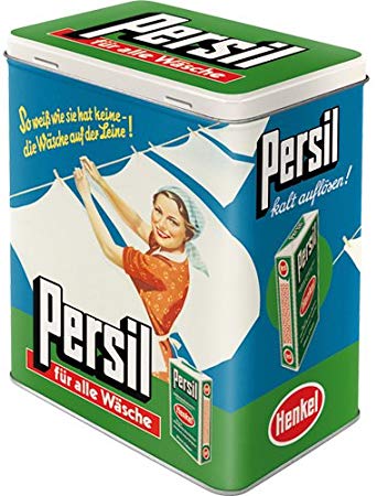 boite métal lessive persil vintage