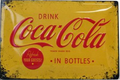 plaque-publicité-coca-cola-vintage-décoration