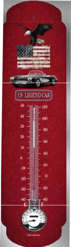 thermomètre XL us car legend