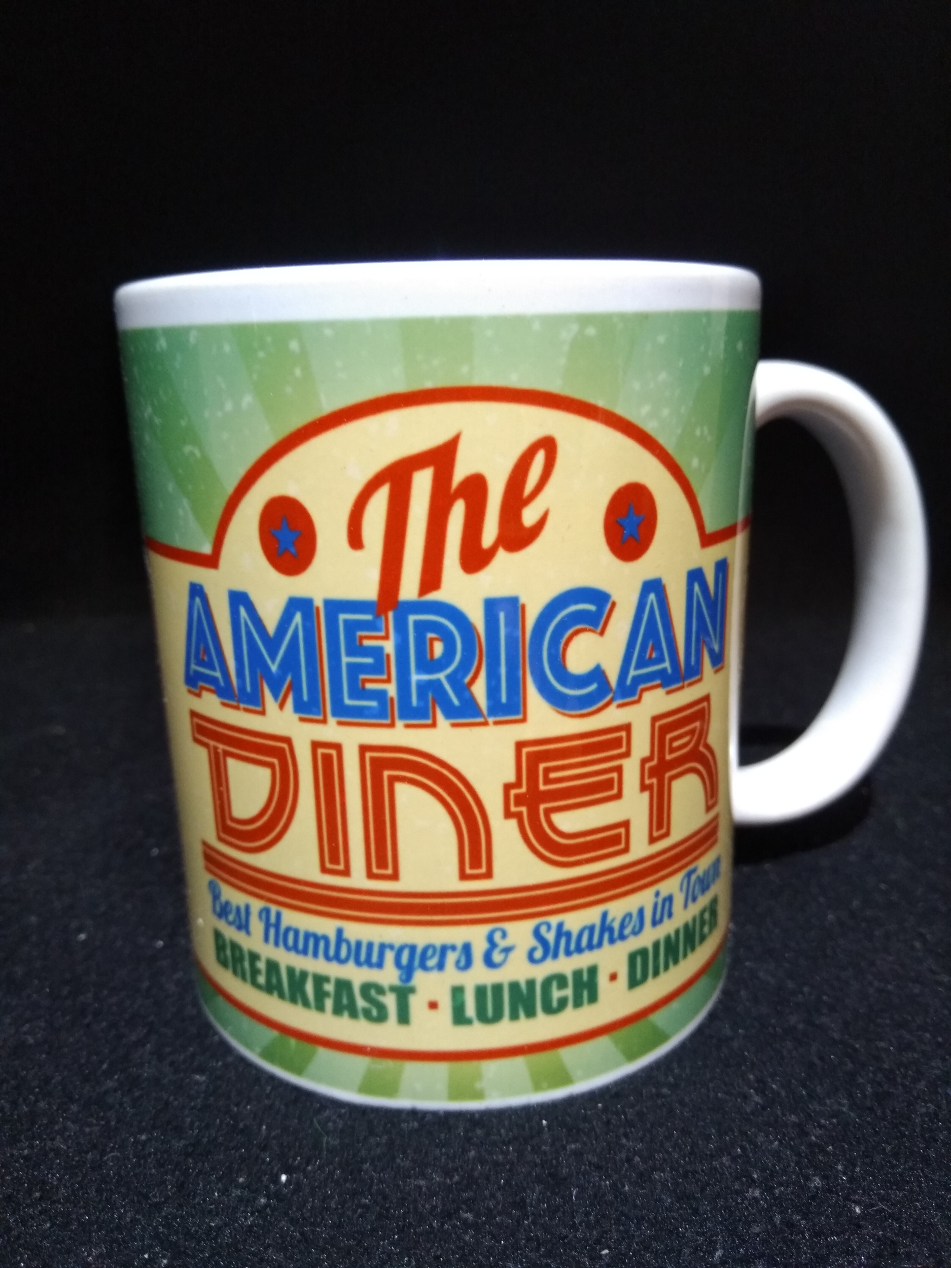 mug diner américain