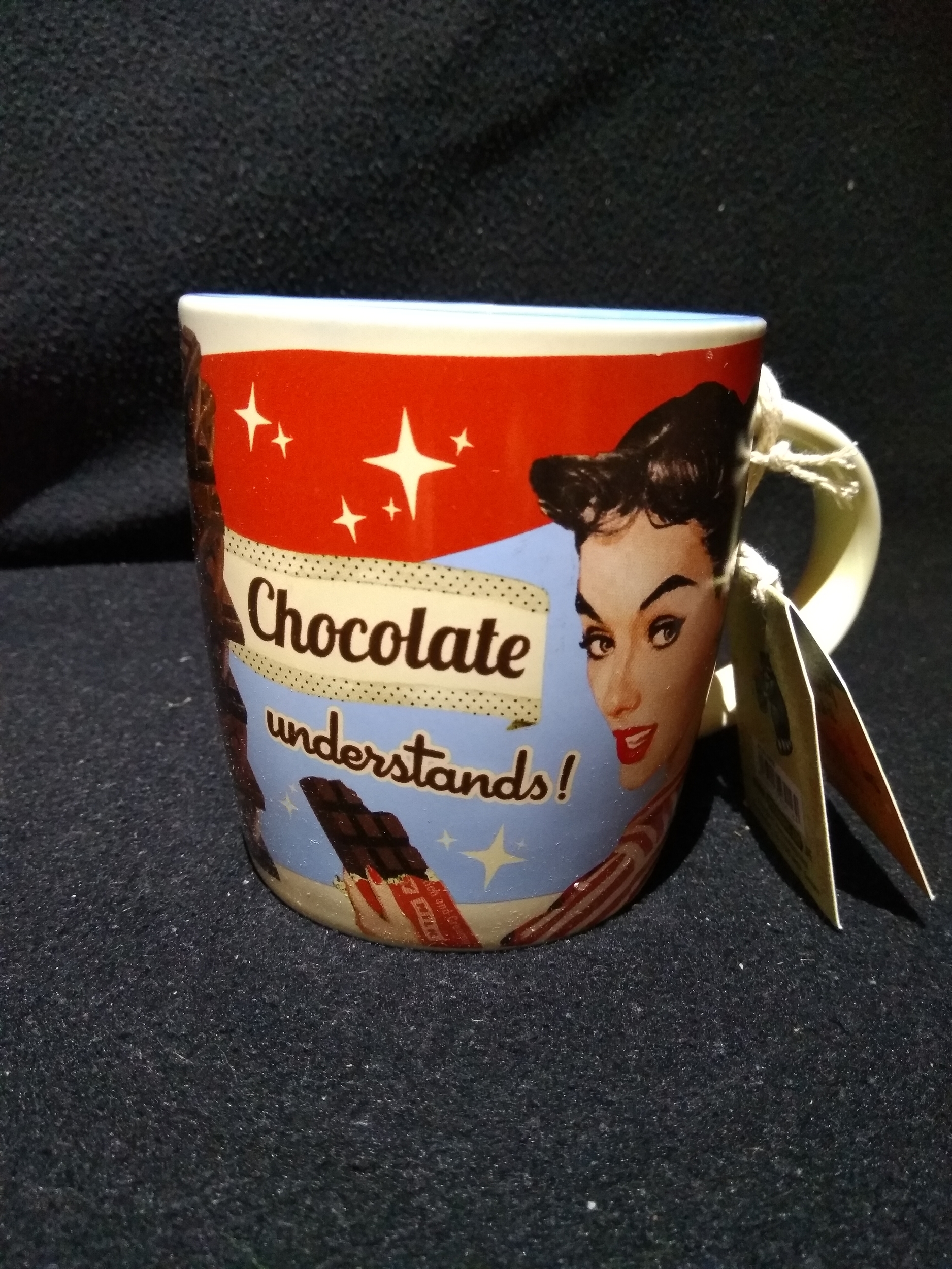 mug vintage chocolat café