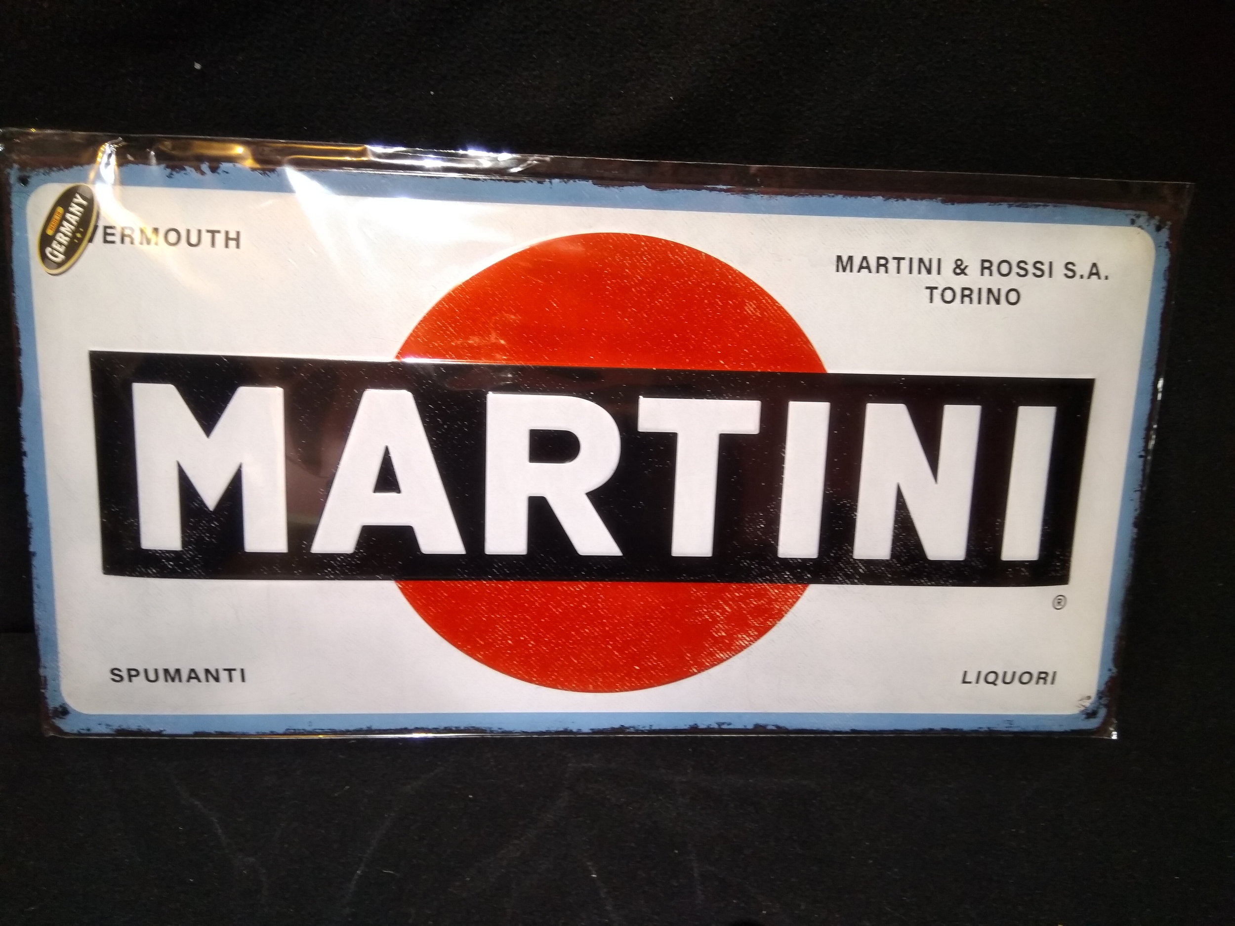 plaque martini racing