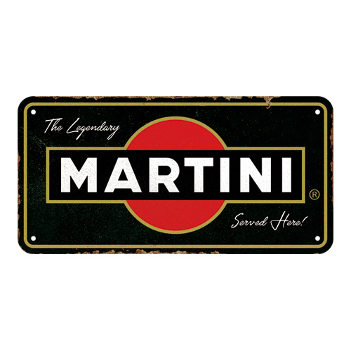 Plaque Martini 20 x 10