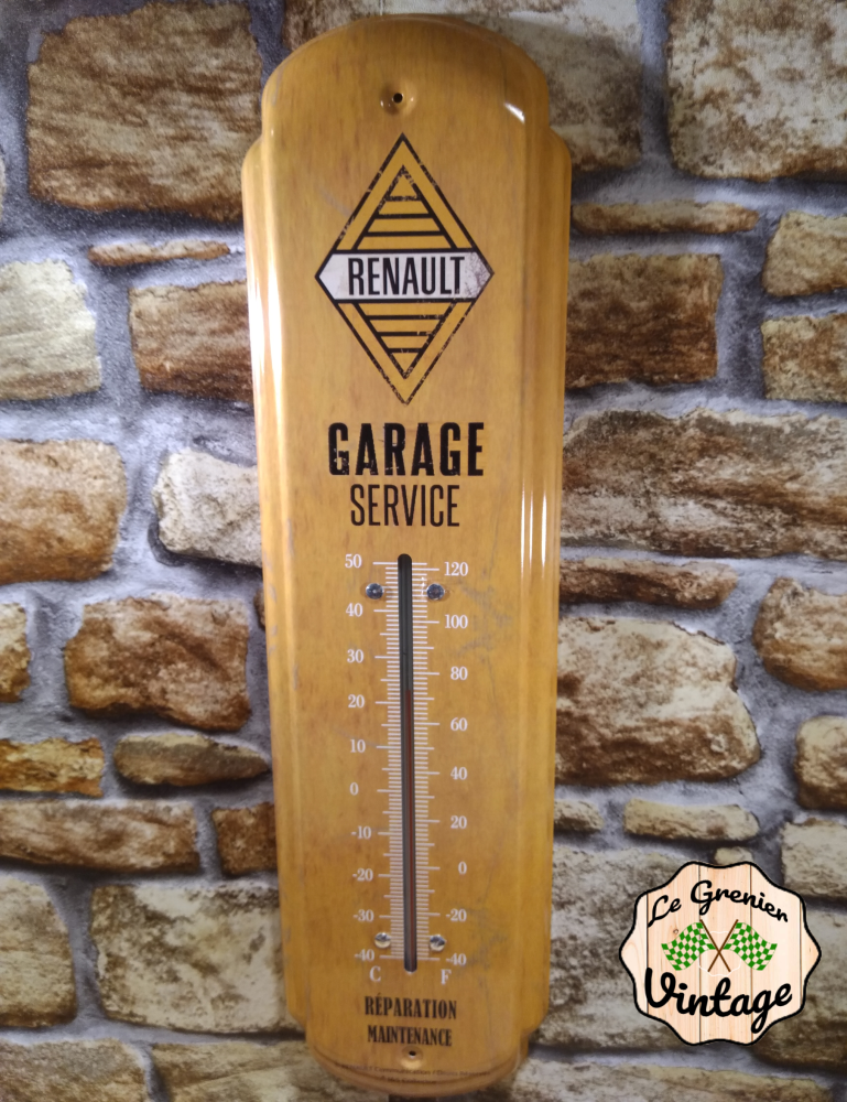 thermomètre renault garage service xl