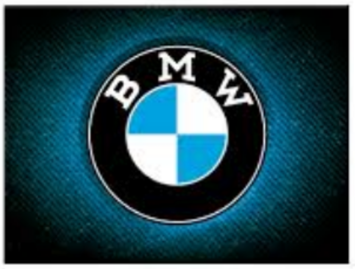 Magnet logo BMW 8 x 6
