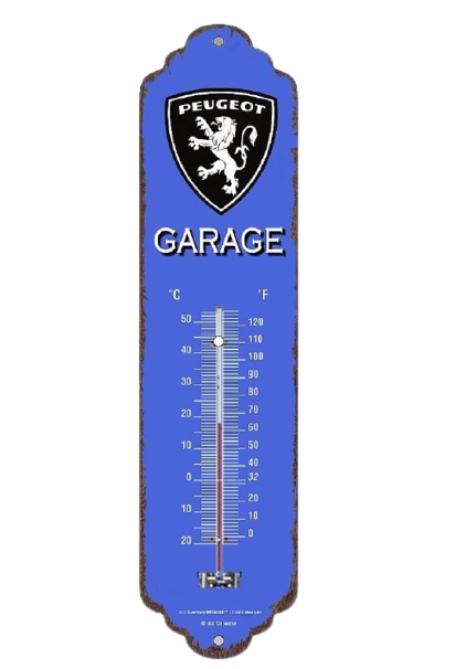 Thermomètre Peugeot garage