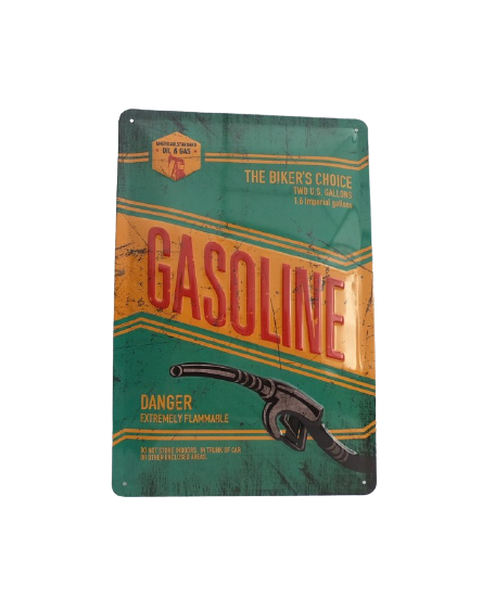 plaque-metal-20x30-relief-gasoline-