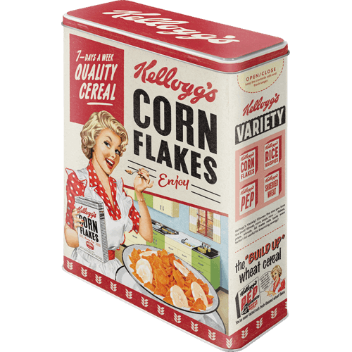 boite kellogg's corn flakes
