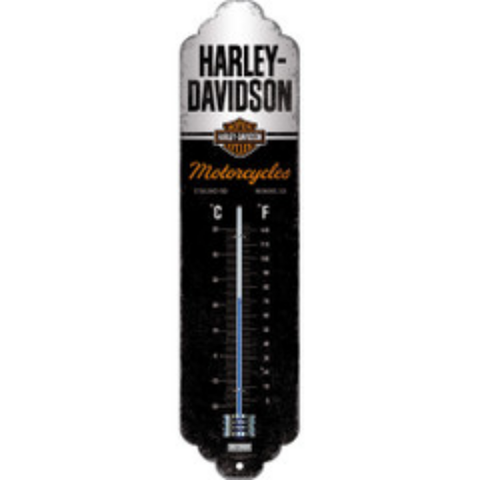 thermomètre métal harley davidson