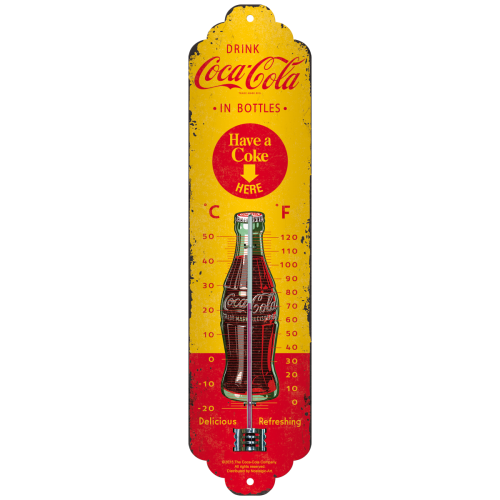 Thermomètre coca-cola rétro