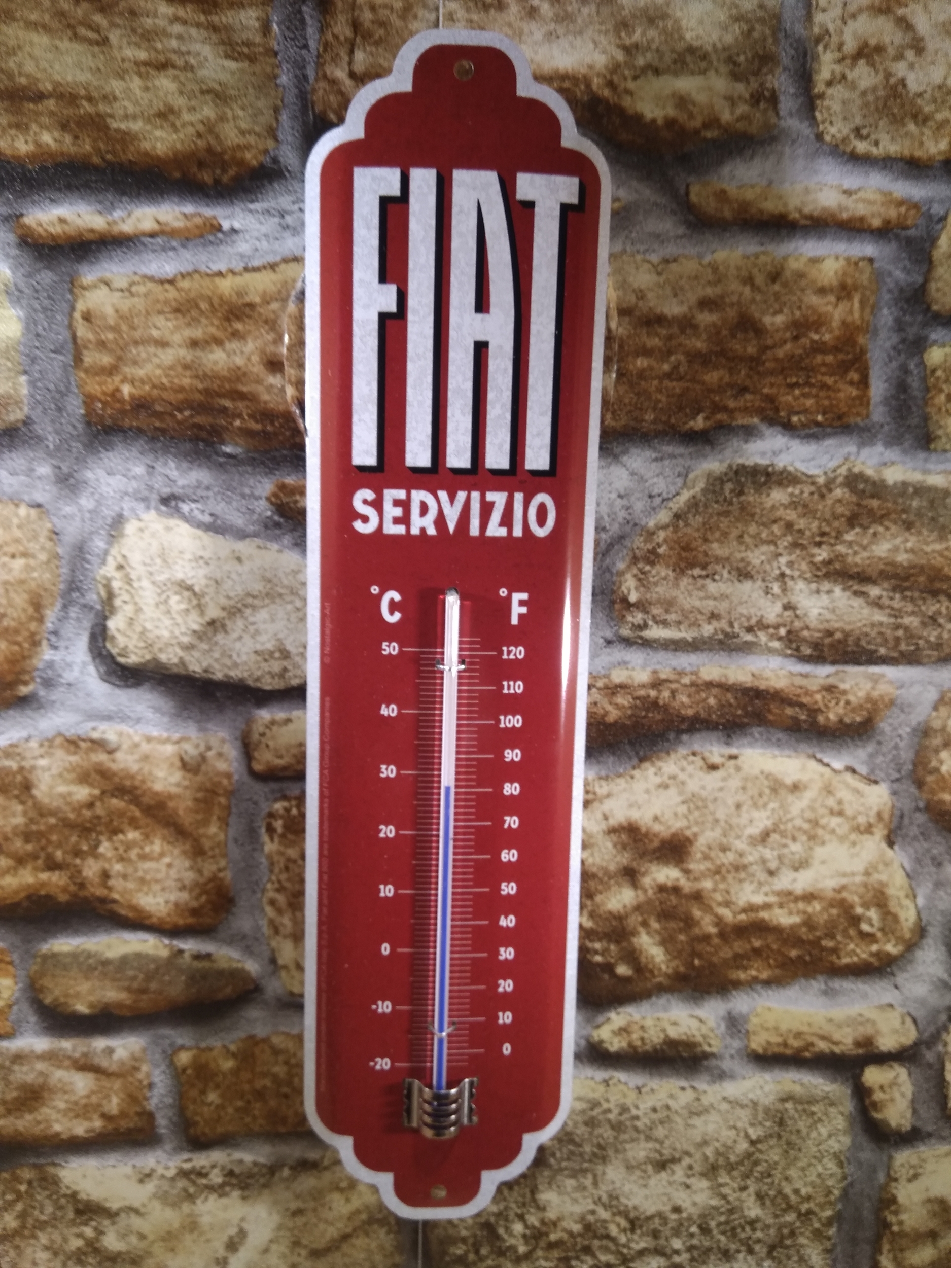 thermomètre fiat service