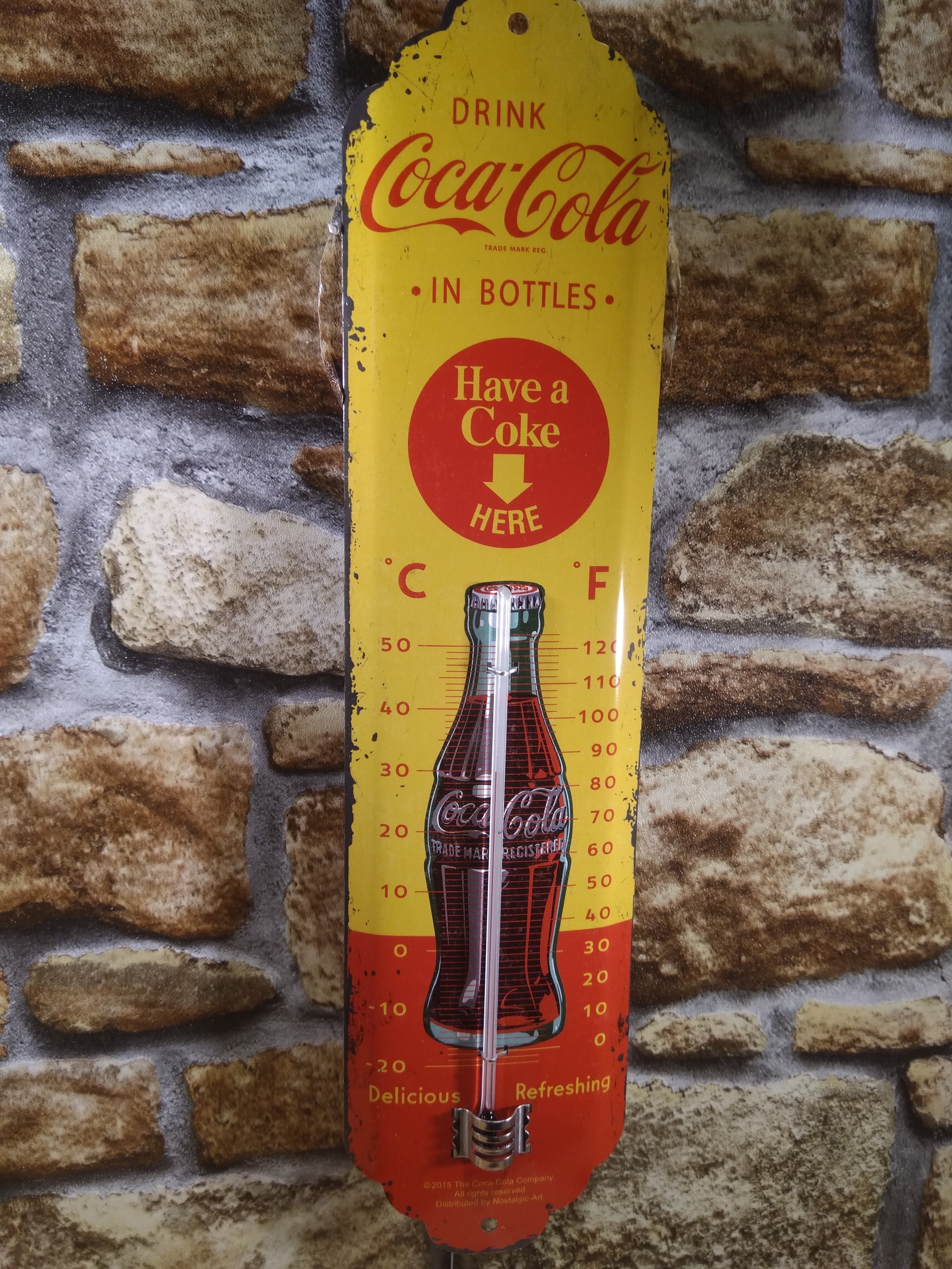 thermomètre coca-cola vintage