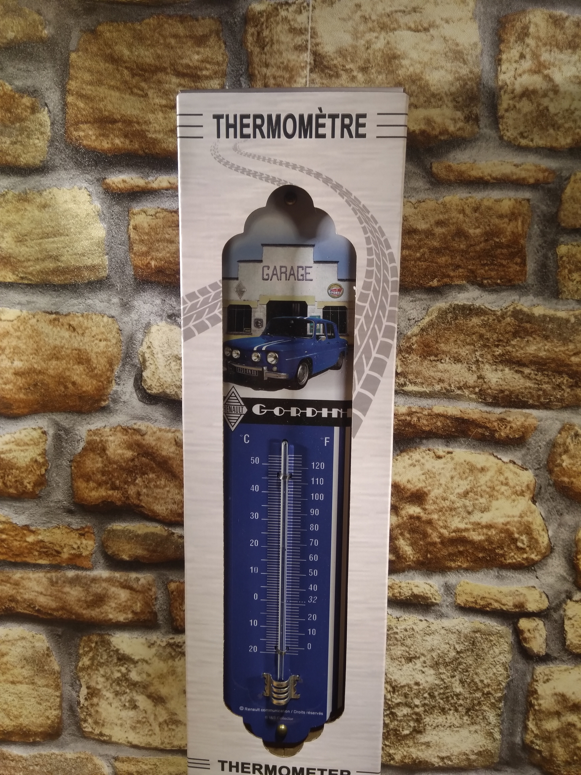 thermomètre r8 gordini collection